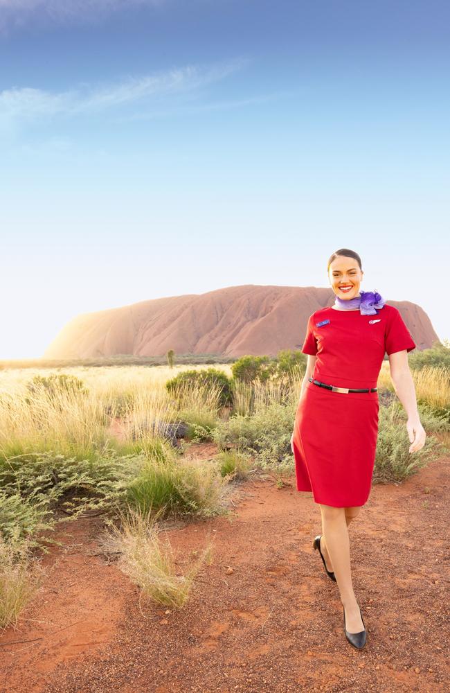 Virgin Australia will on Thursday June 6 commence flights between Melbourne and Uluru with the airline’s first Brisbane-Uluru service set to take flight from June 7. Picture: Scott Ehler