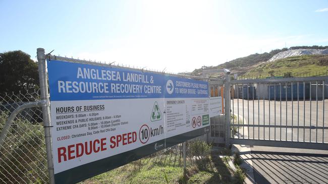 Anglesea Landfill and Resource Recovery Centre. Picture: Alan Barber