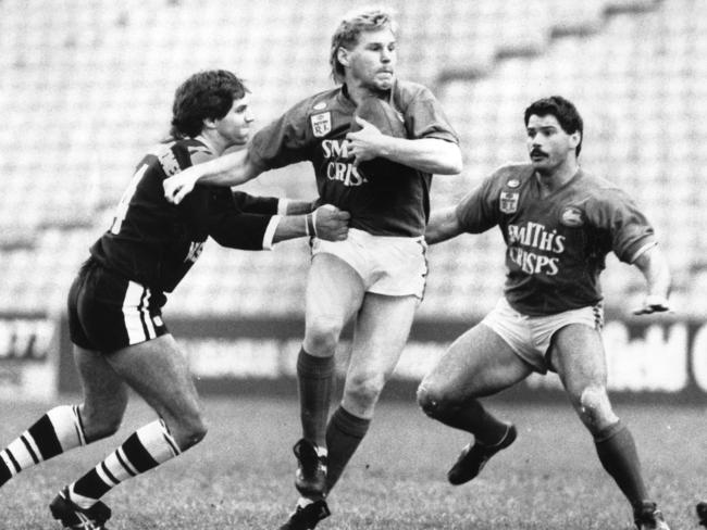 Bronko Djura during in his playing days with the South Sydney Rabbitohs.