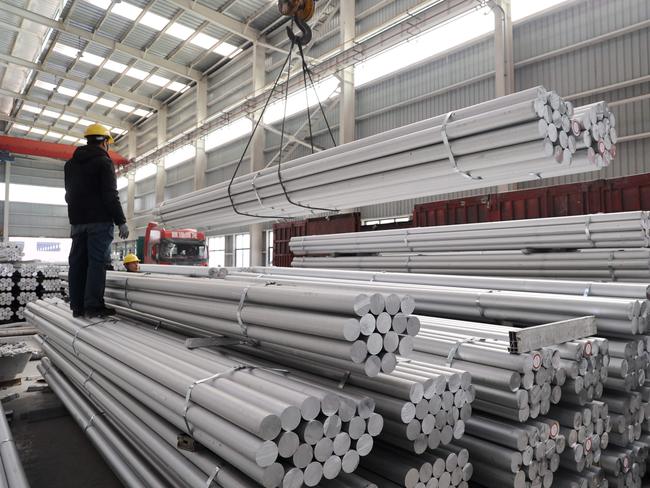 Britain is “disappointed” about the steel tariffs but won’t be retaliating. Picture: AFP