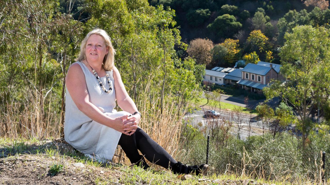 Mitcham Mayor Heather Holmes-Ross says local residents are ignoring bushfire warnings and putting their children at risk. Picture: Alex Aleshin.