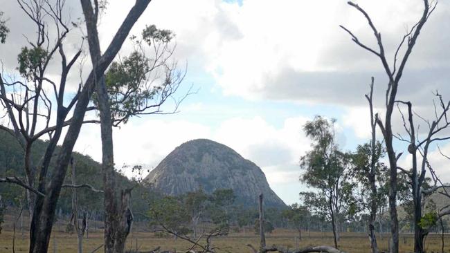 Mt Hedlow forms the perfect backdrop for a weekend of music and nature. Picture: Jann Houley