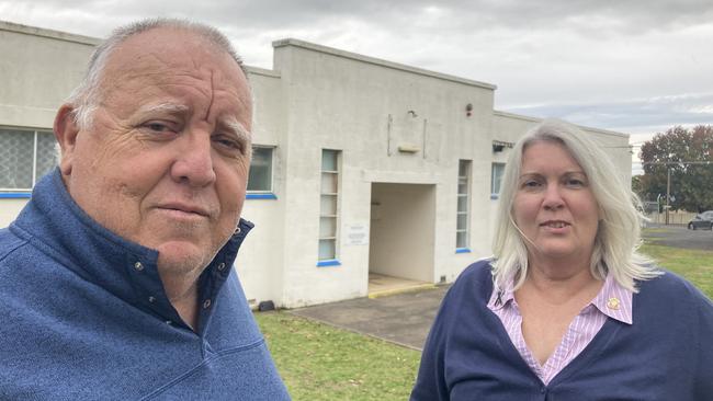 Mount Gambier veteran advocates Laurie Mann and Liz Wheeler hope open a wellbeing centre for military veterans with PTSD. Picture: Arj Ganesan