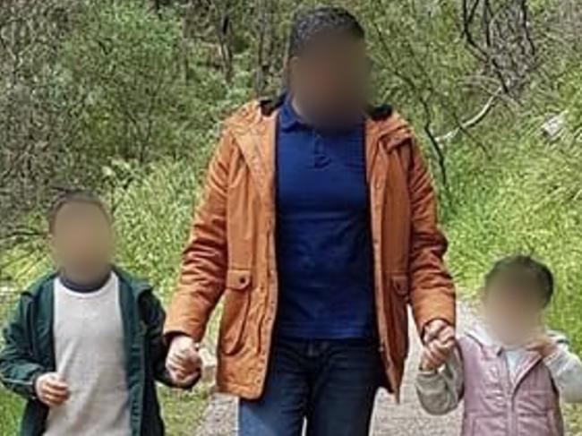 12/10/2023. An Aussie man, his wife and two kids have become trapped in Gaza after going there for a holiday and have no way to escape. picture : supplied