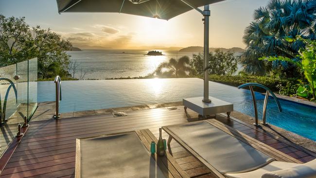 Around $9m plus is expected for the contemporary 1 Plum Pudding Close property on Hamilton Island.