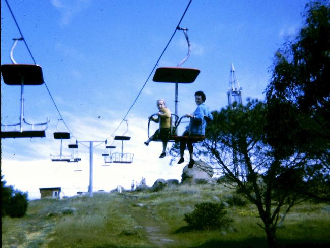 The chairlift and Space Steeple on Granite Island in 1969. Picture supplied by reader Pat Hobson