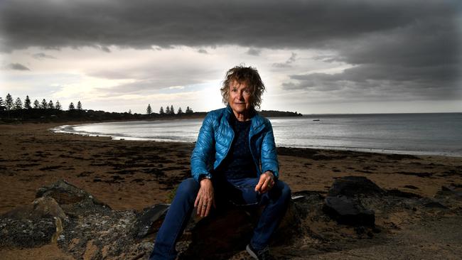 Goolwa resident Jacquie Showell, 77 at Horseshoe Bay. Picture: Tricia Watkinson.