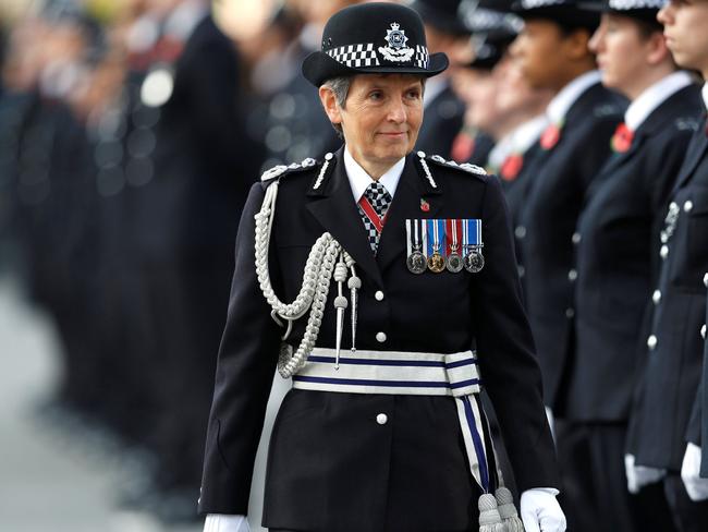 Metropolitan Police Commissioner Cressida Dick. Picture: AFP