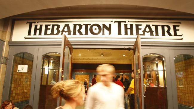 Fans outside the Thebarton Theatre.