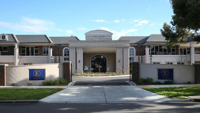 Embracia aged care home in Moonee Valley. Picture: NCA NewsWire/Ian Currie