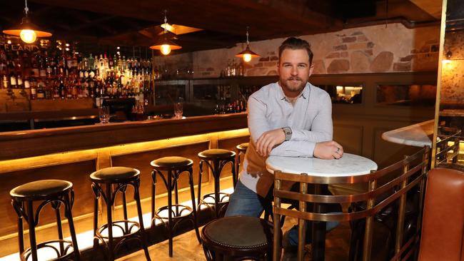 Matt Clifton owner of The Cumberland bar. Picture: Brett Costello