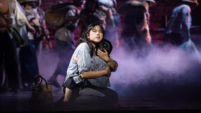 Abigail Adriano (Kim) in the Australian production of Miss Saigon. Picture: Daniel Boud