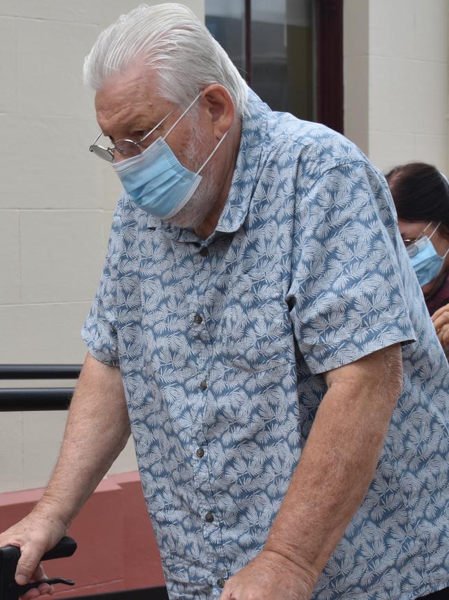 Ric Blum enters Ballina Local Court. Picture: Tessa Flemming