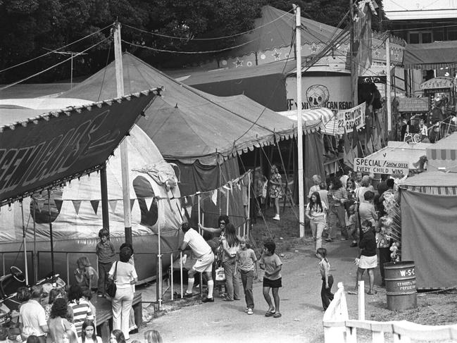 The Brookvale Show in 1974. Picture Northern Beaches Library