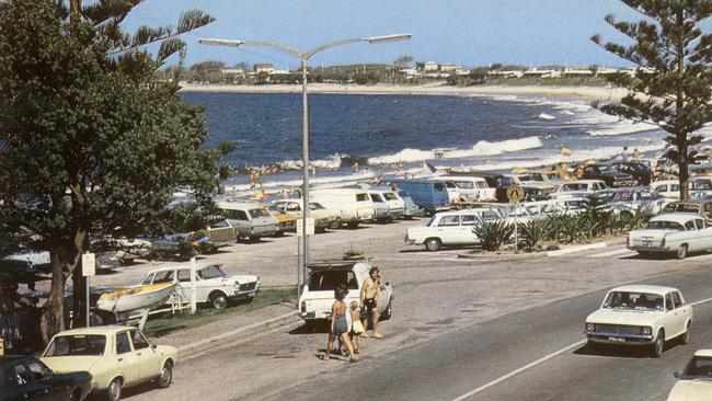 Mooloolaba on Queensland’s Sunshine coast, c. 1975. Picture: Getty Images