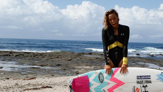 Sally Fitzgibbons will represent Australia in surfing. Picture: Supplied