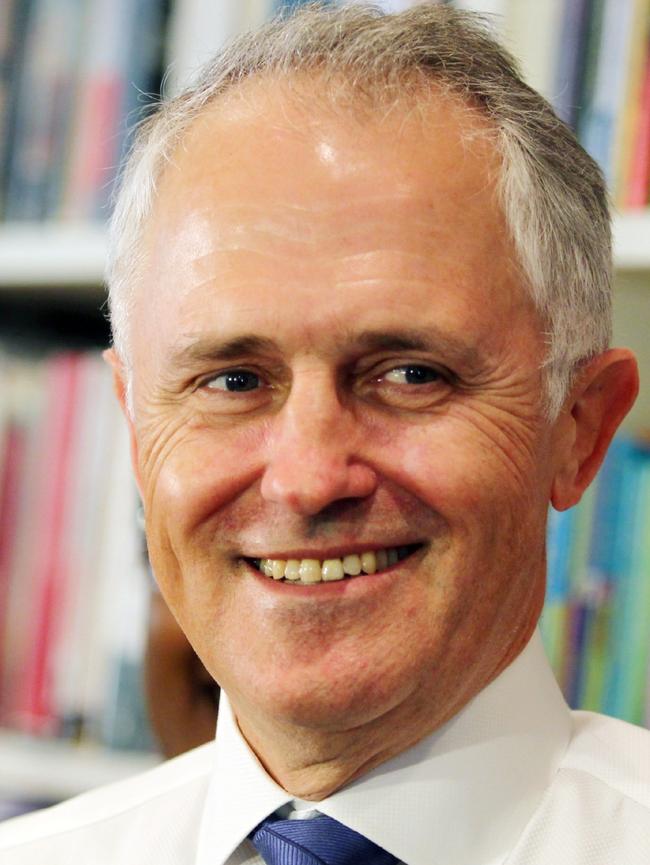 Malcolm Turnbull looked a little more fresh faced five years ago. Picture: Aaron Francis