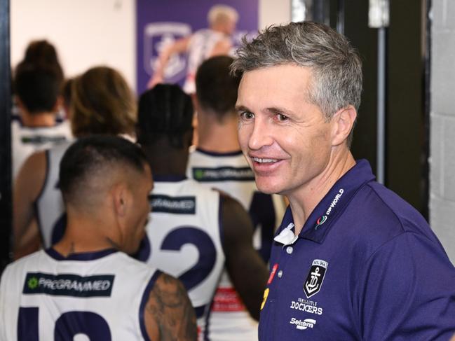 Justin Longmuir and the Dockers are under pressure to deliver this year.