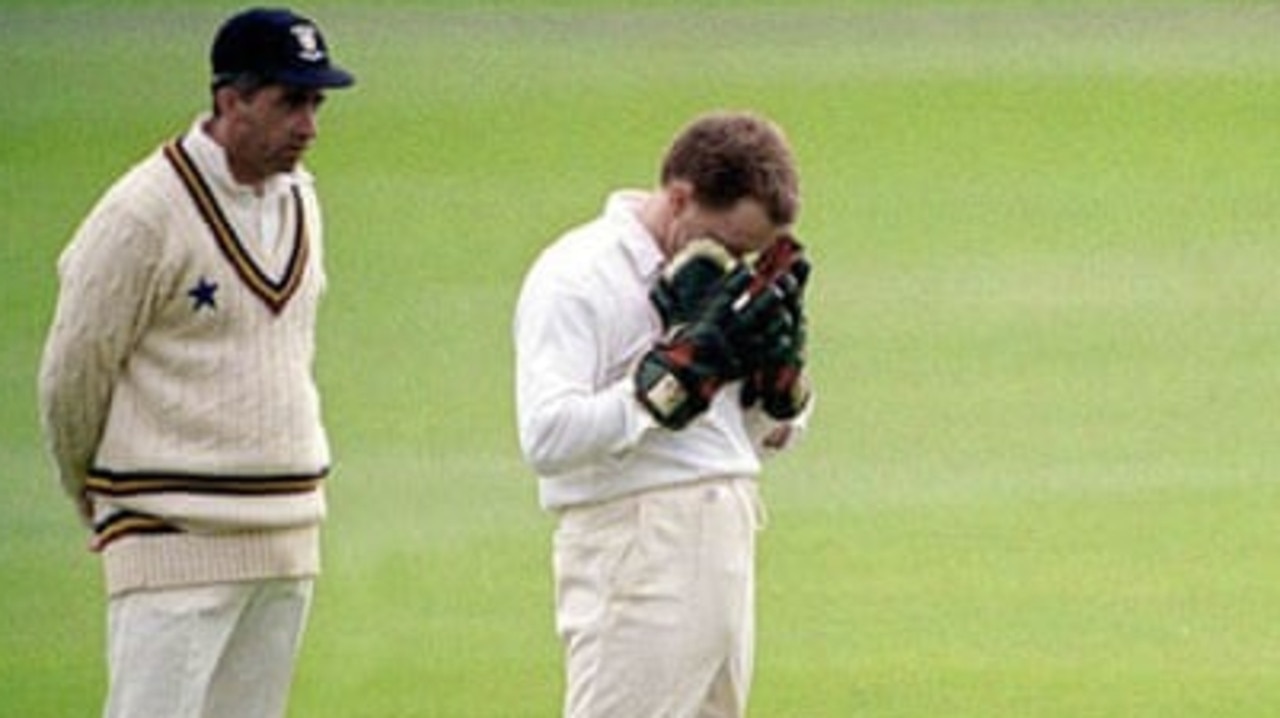 Brian Lara was dropped by Chris Scott on 18 before going on to make a world record 501.