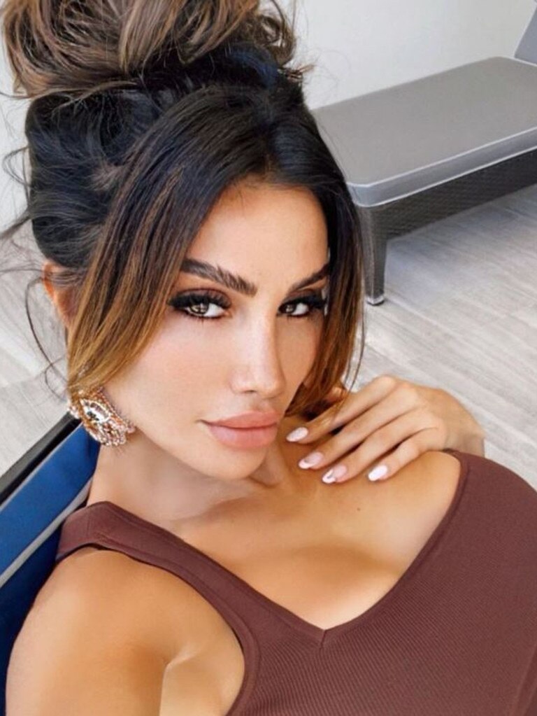 The model said she does not regret the way she handled the situation and embraced her being “the crazy plane lady”. Picture: @officialmorganbritt / Instagram