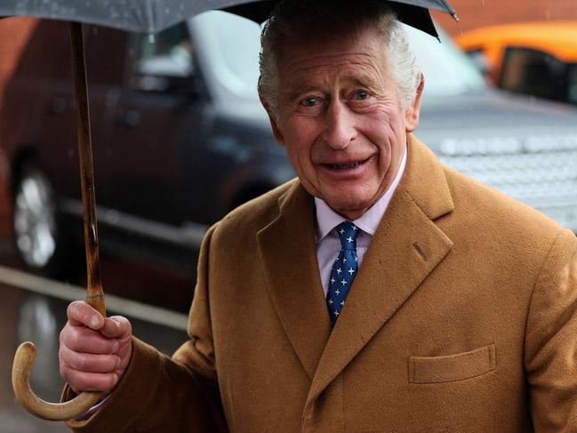 Charles, who is battling cancer, lives a healthy and active life. Picture: AFP