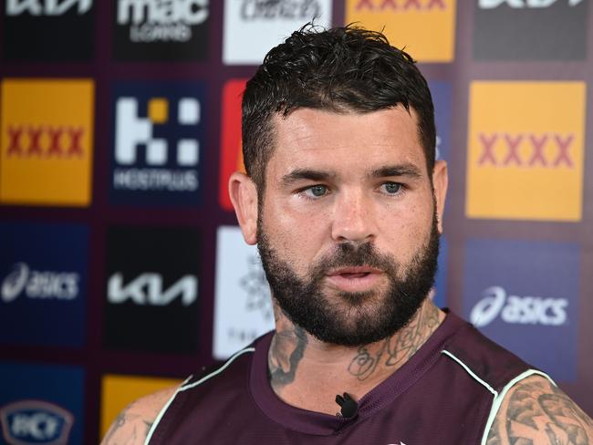 Brisbane skipper Adam Reynolds has confirmed he has told club bosses he wants to sign a new deal. Picture: John Gass