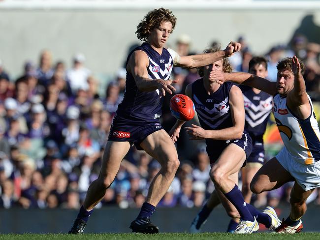 Fyfe missed four games through suspension this season. Picture: Daniel Wilkins.