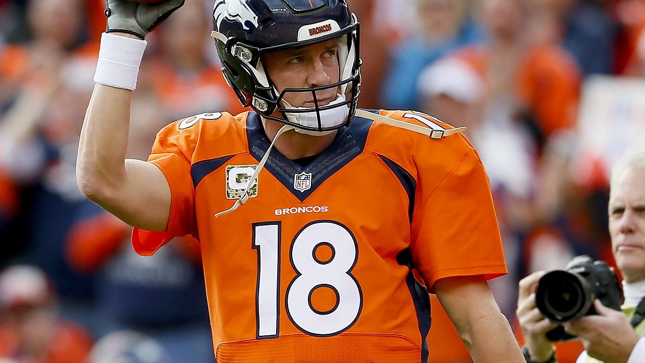 NFL Peyton Manning, quarterback passing yardage