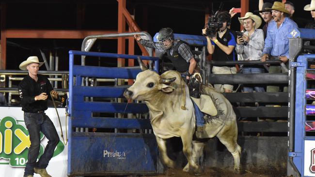 Action from Round 1 of the 2024 Noonamah Tavern Rodeo, Saturday May 26. Picture: Darcy Jennings.