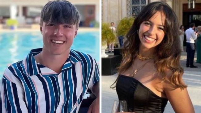 Barnaby Webber and his friend Grace Kumar, both 19, were killed five minutes from home by a man on a horror rampage.