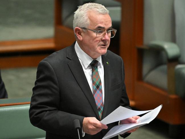 Independent MP Andrew Wilkie laid a bombshell in parliament last week. (AAP Image/Mick Tsikas)