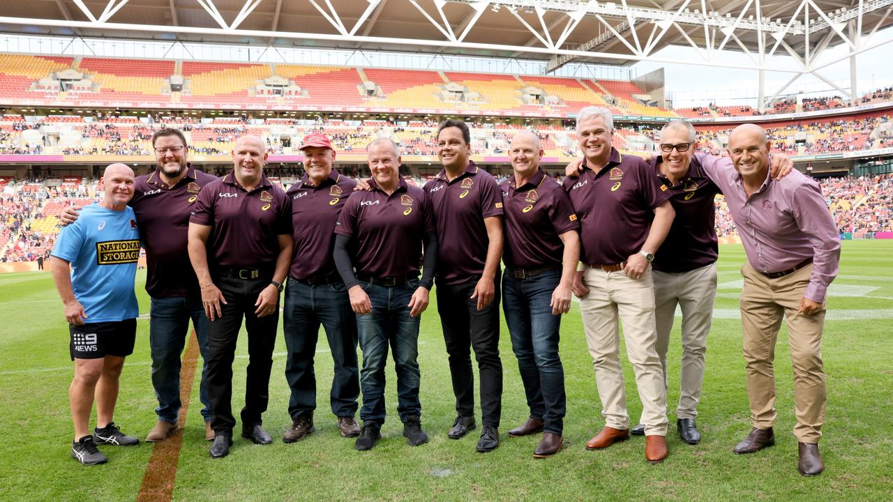 Our '92 Premiership team recreating - Brisbane Broncos