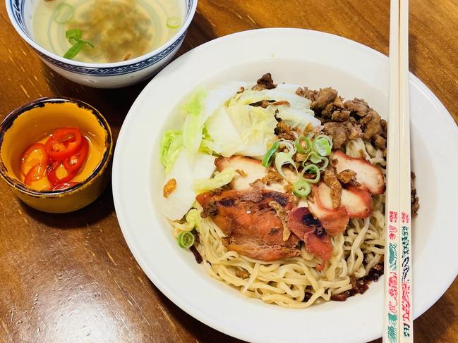 Little Borneo’s tasty Sarawak Kolok Mee dish. Picture: Supplied