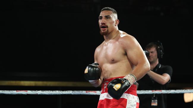 Justis Huni is a huge heavy weight prospect from Sunnybank Bank SHS. (Photo by Chris Hyde/Getty Images)