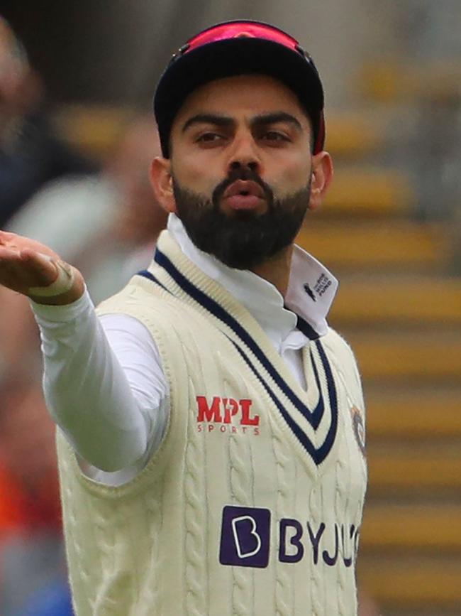 Any excuse to bring out Virat Kohli will do. Photo by Geoff Caddick / AFP