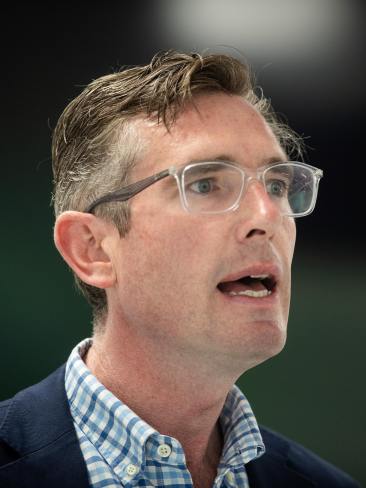 NSW Premier Dominic Perrottet has suggested other states drop their mandatory PCR test requirement for travellers wanting to enter its jurisdiction as it was causing major delays in NSW. Picture: Julian Andrews