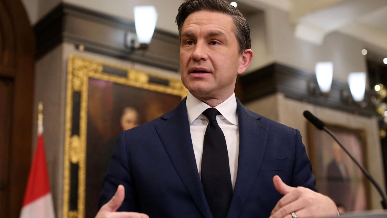 Conservative Party leader Pierre Poilievre. Picture: Dave Chan/AFP