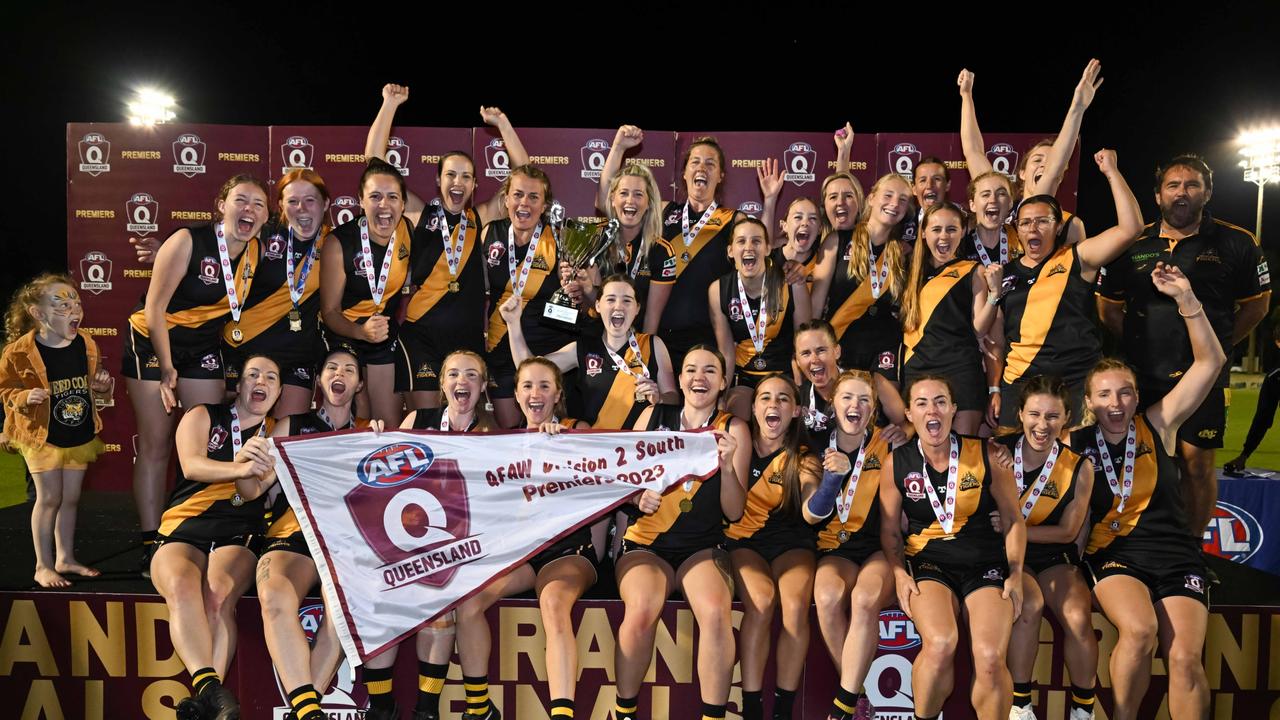 Tweed Coast Tigers won the QFAW Div 2 South Seniors grand final. Picture: Supplied