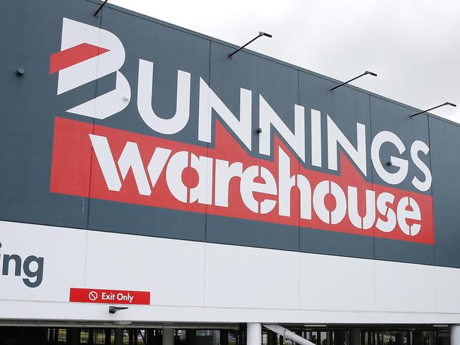 Bunnings Warehouse in Acacia Ridge, Brisbane 12th of January 2021.  This location was visited by the partner of the woman who had the UK variant of Covid-19.  (Image/Josh Woning)