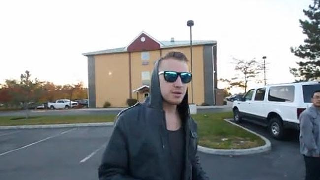 This guy decided to see how far he could get pretending to be Macklemore. Picture: Supplied