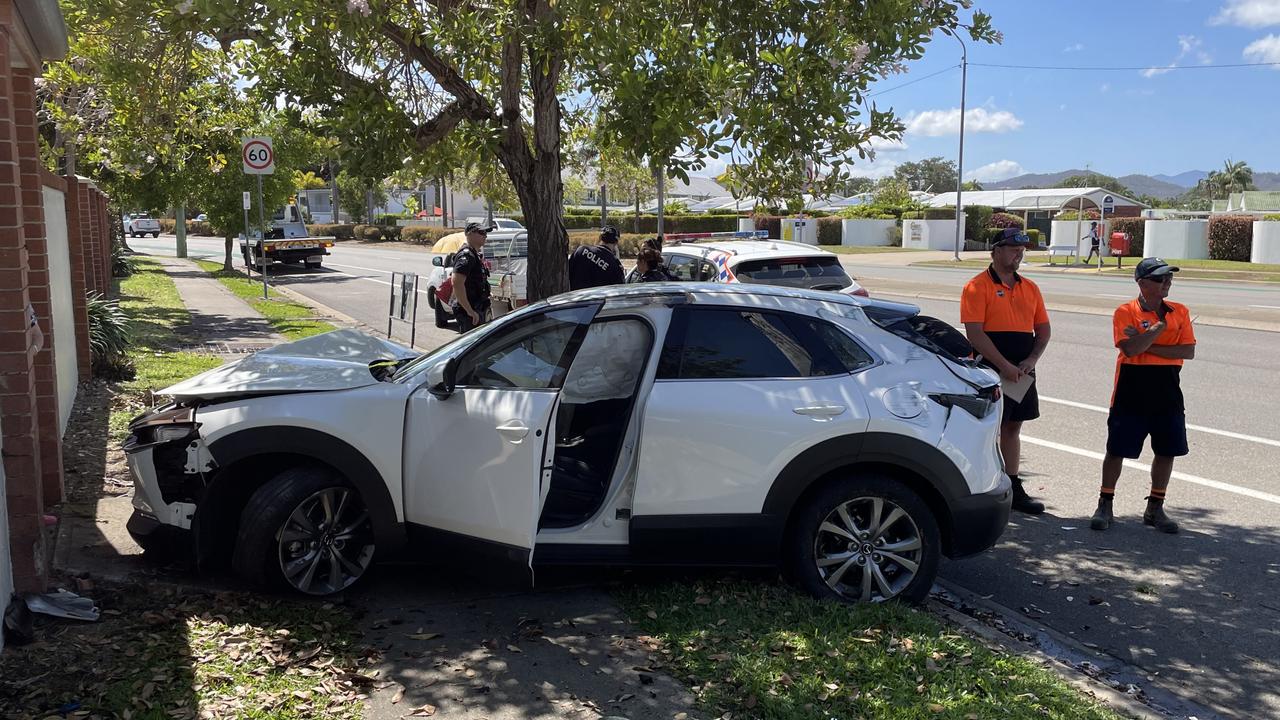 Townsville Crime: Driver On Run After Car Ploughs Into Brooklea ...