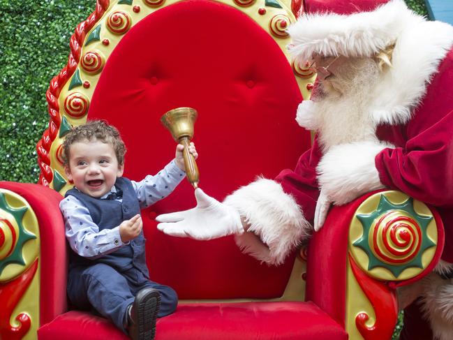 Santa's ready to spread festive cheer at Melbourne shopping centres.