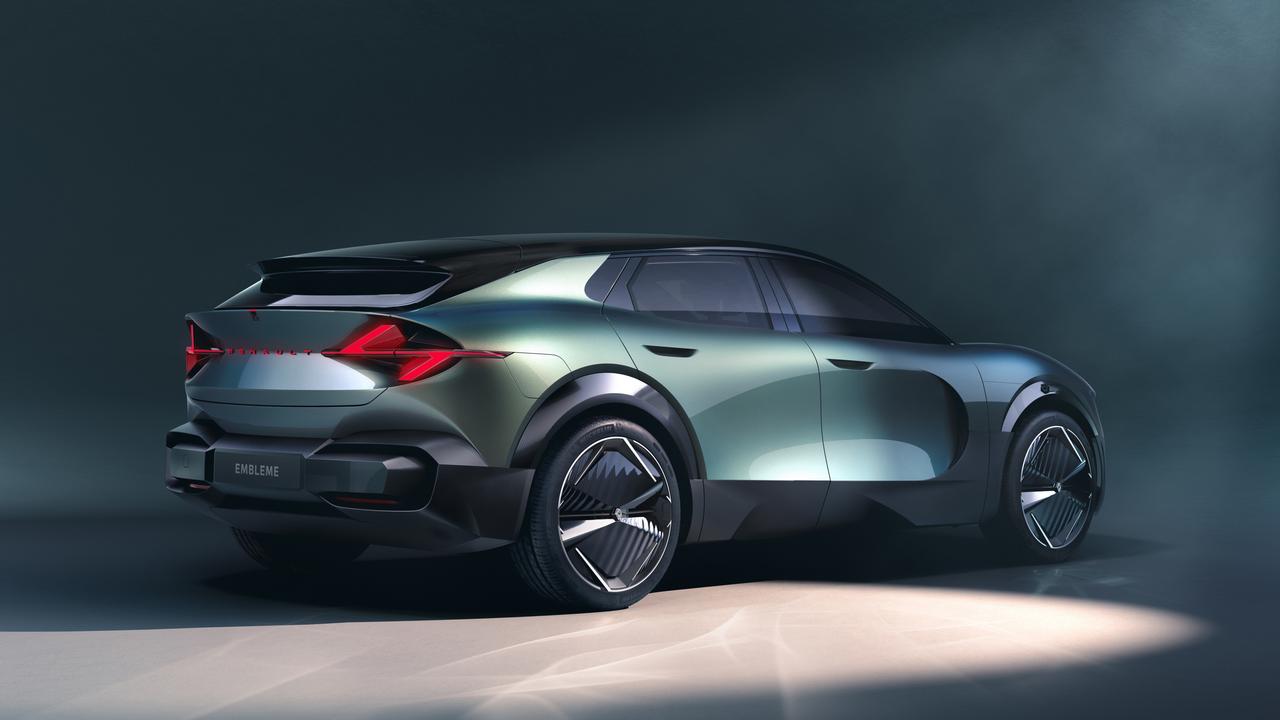 2024 Renault Embleme concept car. Picture: Supplied