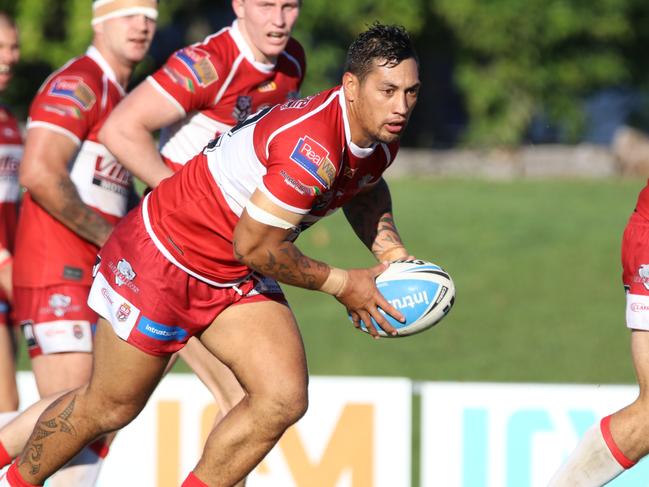 Redcliffe Dolphins, Shane Pumipi. Photo: Jon Sloan.