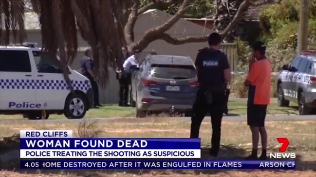 A woman has been found dead at a property near Mildura (7News)