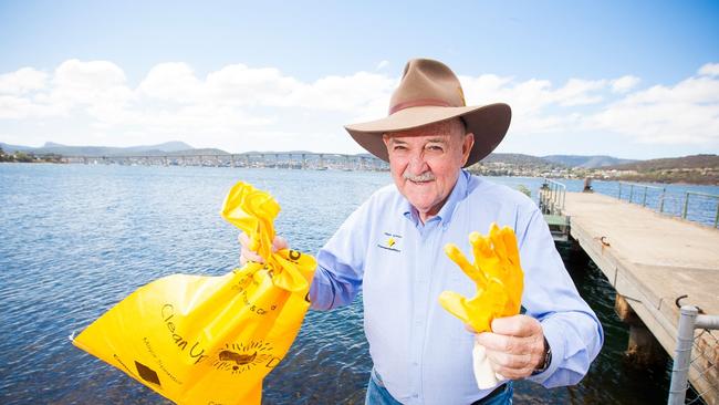 Clean Up Australia Day founder, the late Ian Kiernan.