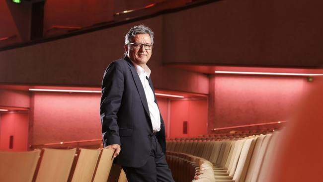 QPAC boss John Kotzas says theatres will be half full rather than half empty. Photo Mark Cranitch.