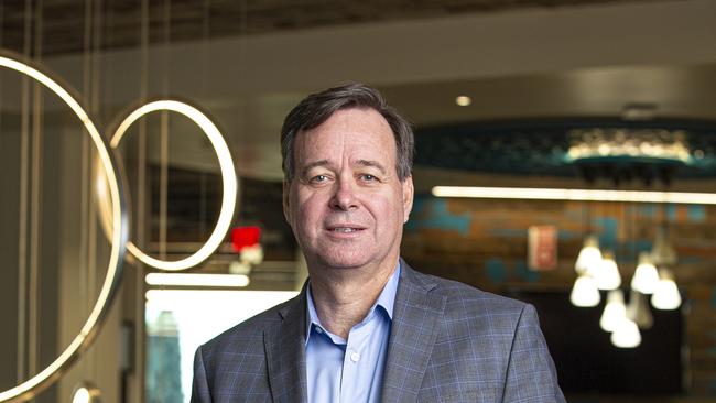 Aristocrat Leisure boss Trevor Croker says the company is leading a ‘comprehensive response’ over Russia’s invasion of Ukraine.