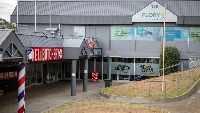 Outside the Australian Muscle The Gym in Pooraka, which is closing down.