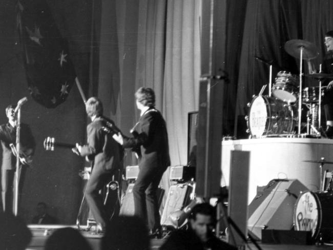 British pop band The Beatles in Adelaide Jun 1964. 1960s Picture: File Photo
